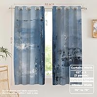 Vista 342 de Cenefas de cocina modernas con patrón de cobre marrón dorado para ventanas, cenefas opacas abstractas de marcas de arañazos y cortinas opacas