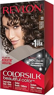 صبغة شعر كولور سيلك من ريفلون، #30، بني داكن