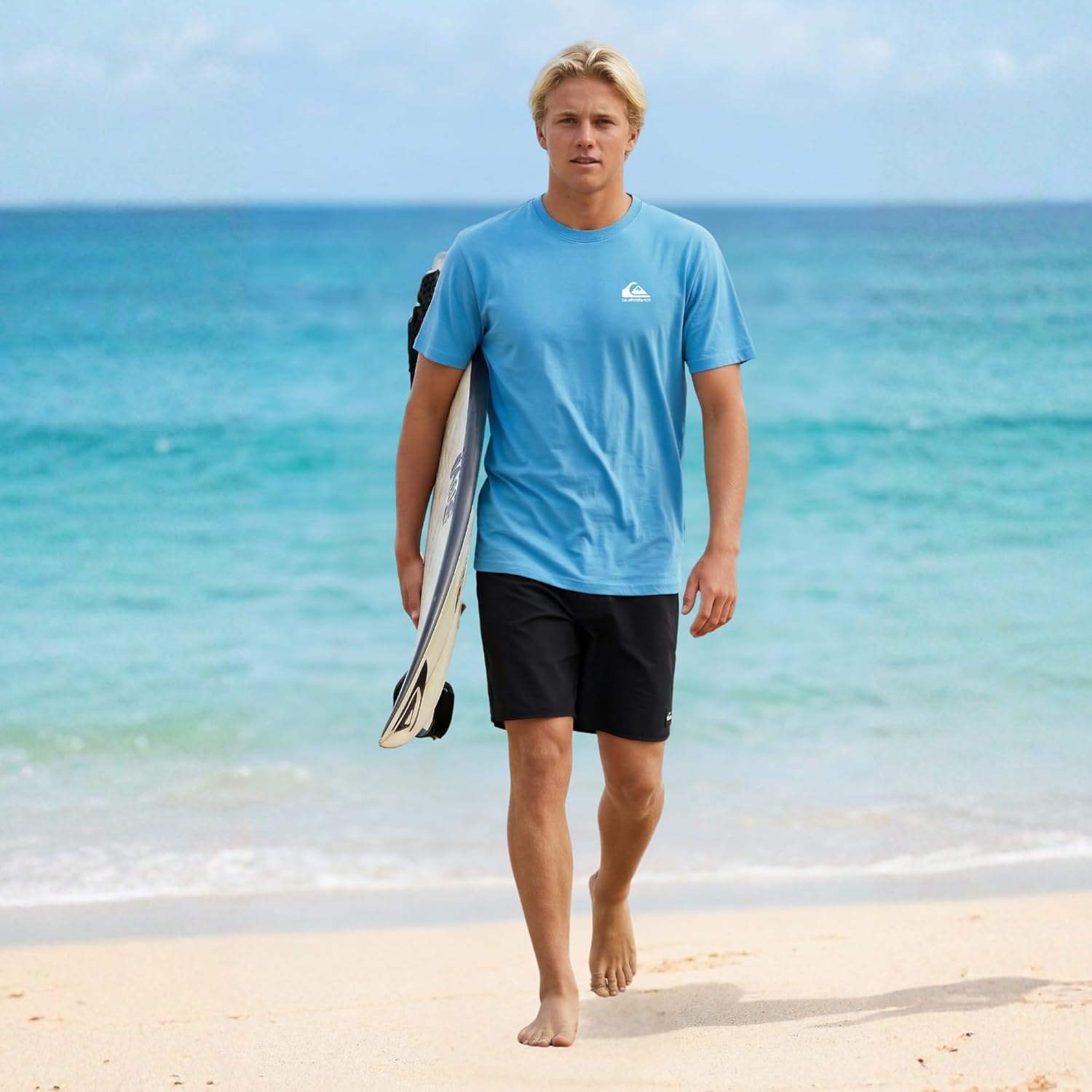 Quiksilver Men's Big and Tall Short Sleeve Cotton Crewneck T-Shirt - Image 5