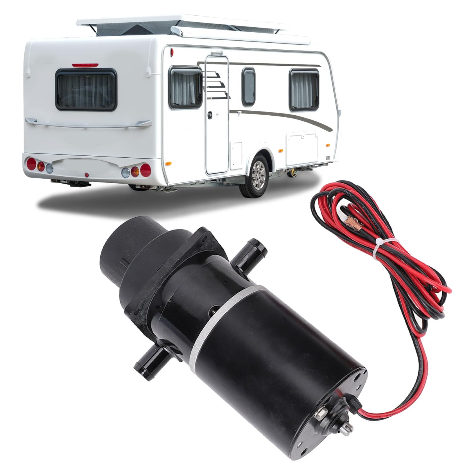 Pyhodi Kit di Sottogruppo per Macerieri del Gabinetto Elettrico Marino per Servizi Igienici Marini Elettrici 37010-1000, Set di Pompa del Motore di Sostituzione, Sostituzione del