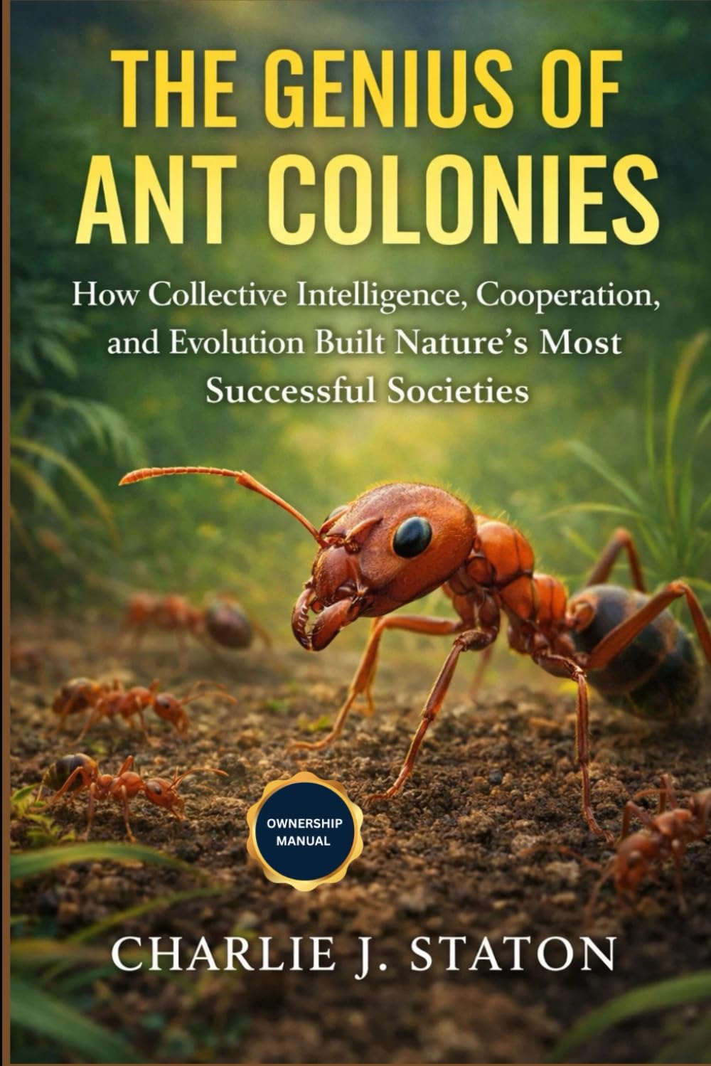 THE GENIUS OF ANT COLONIES: The Genius of Ant Colonies: How Collective Intelligence, Cooperation, and Evolution Built Nature’s Most Successful Societies