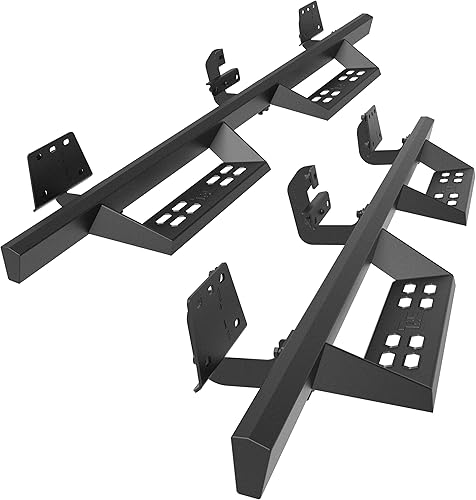 TAC - Estribos de francotirador para Dodge RAM 1500 Quad Cabina 2019-2025 (excluye RAM 1500 Classic 2019-2024) Pastilla de camioneta de 4 pulgadas