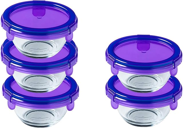 Pyrex Food Container, Borosilicate Glass, Transparent, 35 ml