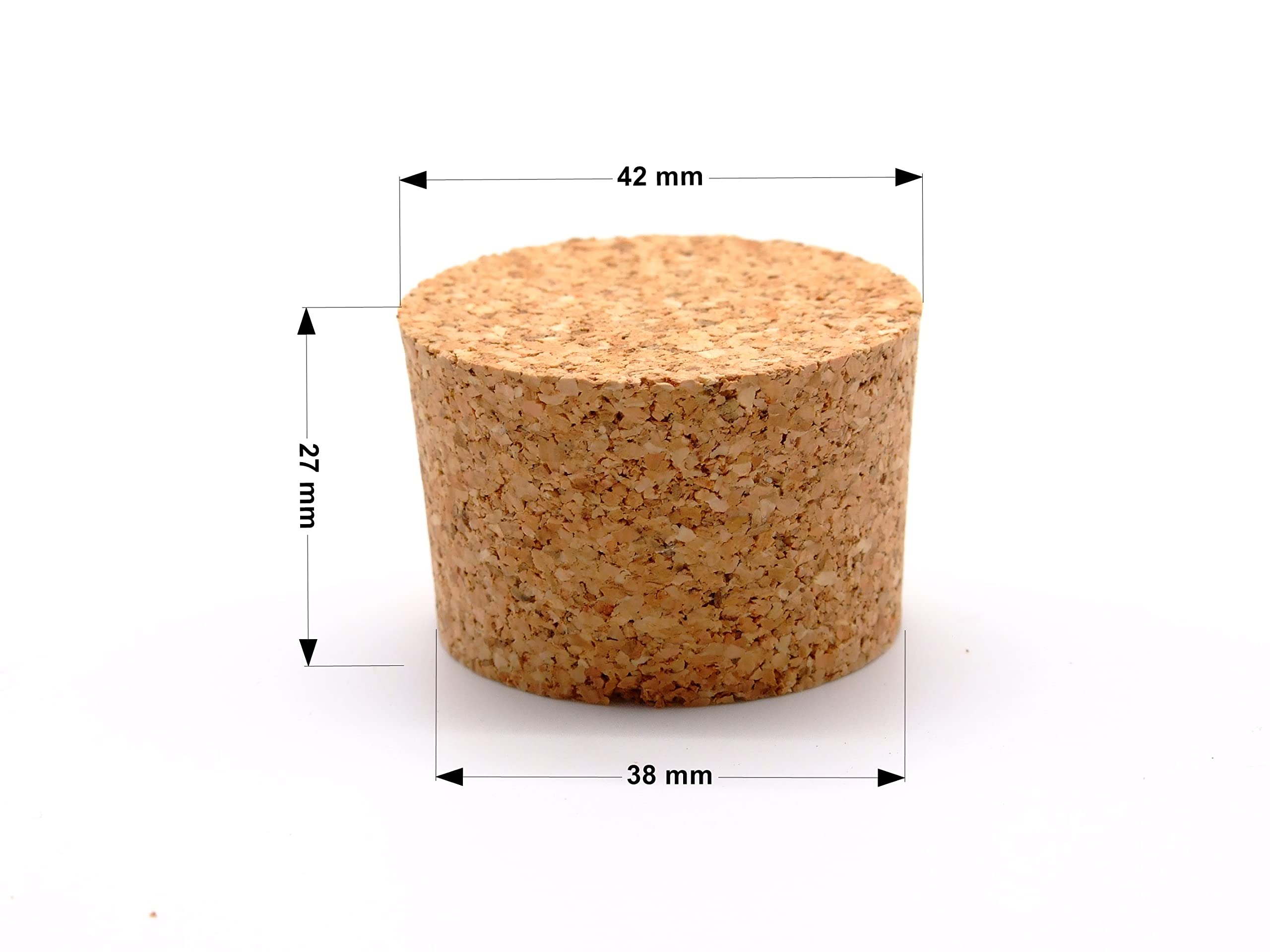 Bouchons Liège Coniques Bondes Hauteur 33 Mm Pour Barriques En Vente