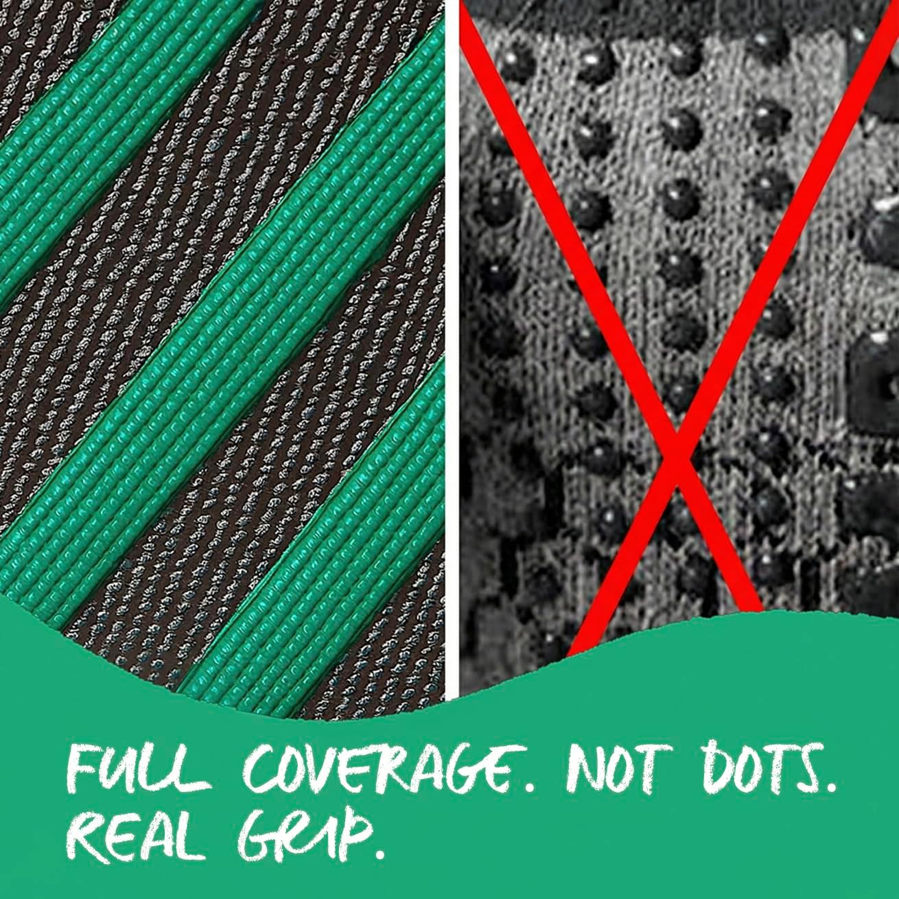 Baby Socks That Don’t Come Off – Baby Grip Socks with Real Non-Slip Full Sole for Crawling & Early Walkers (2-Pack) - Image 5