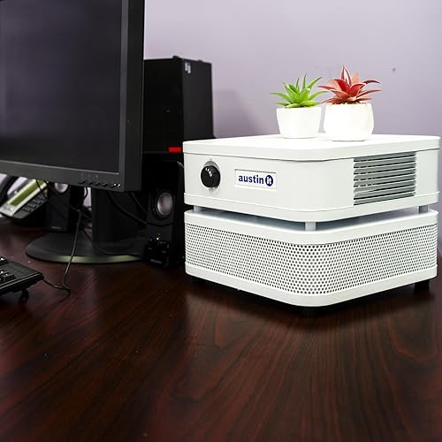 Miniatura 8 de Austin Air it - Purificador de aire para habitación con filtros de aire de envoltura de carbono COV, filtro de aire personal para habitación