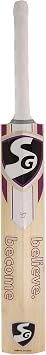 SG Hi-Score Xtreme English Willow Cricket Bat, Senior Short Handle (Color May Vary)