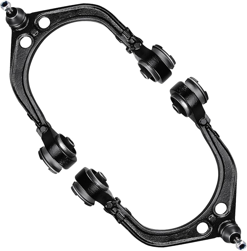 Braços de controle superiores dianteiros Autsurles com pivôs para Chrysler 300, Dodge Challenger, Charger e Magnum – Kit com 2 peças