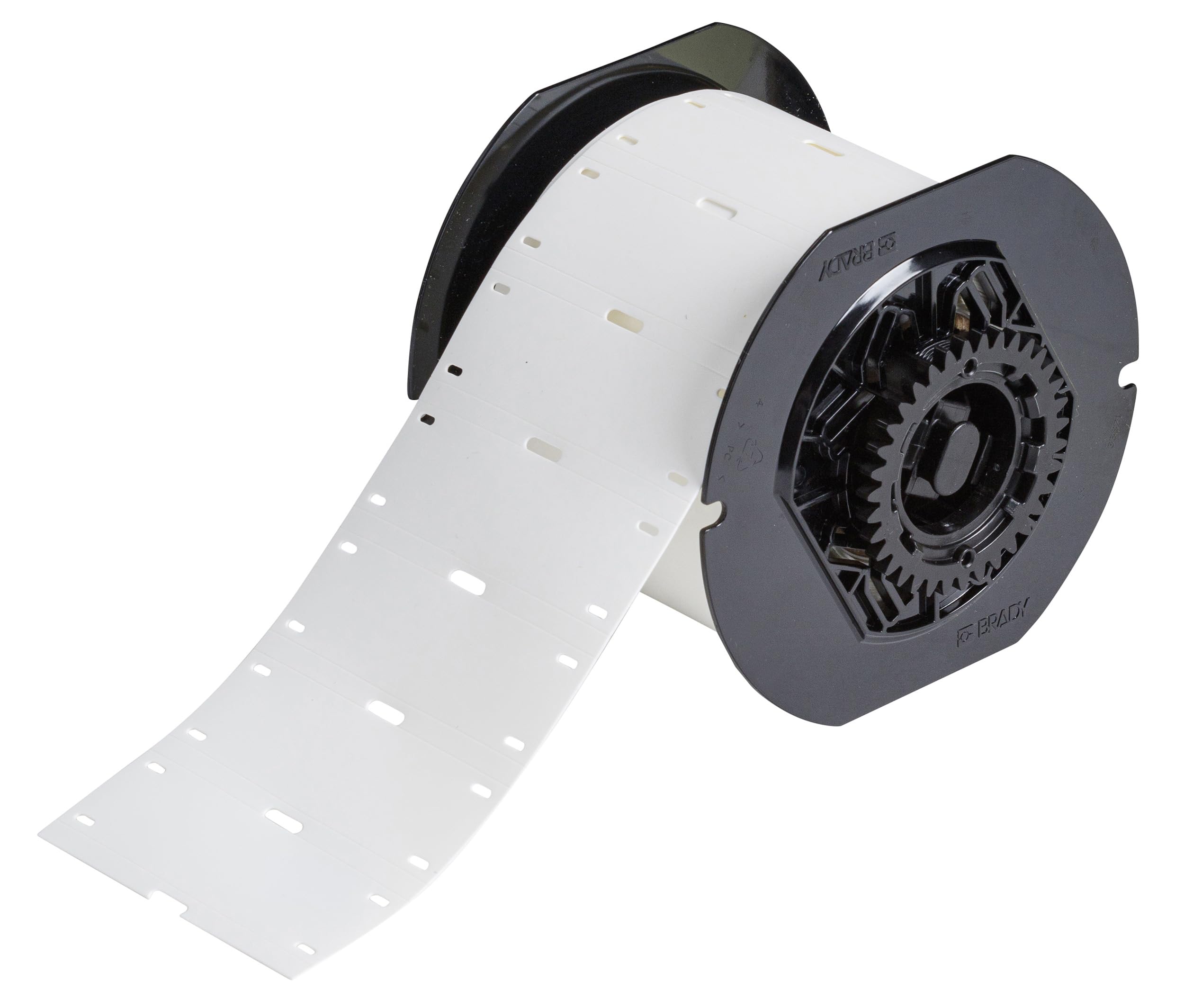 Brady - B33-75X25-7643-WT - 0.98'H x 2.95'W White Thermoplastic Polyether Polyurethane Cable Tags 250Ct