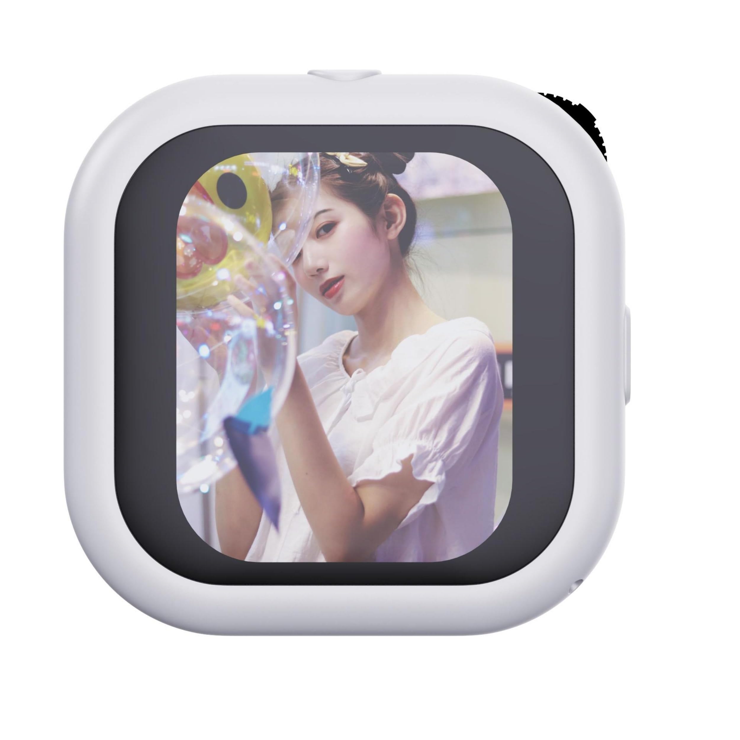 TTQ Wireless Vlog Selfie Monitor Screen, 4K AMOLED Display Bluetooth Remote