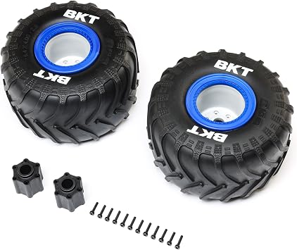 Losi BKT 2.6" MT Tire Med Premount Blue 2LMT 2.0 LOS-1819