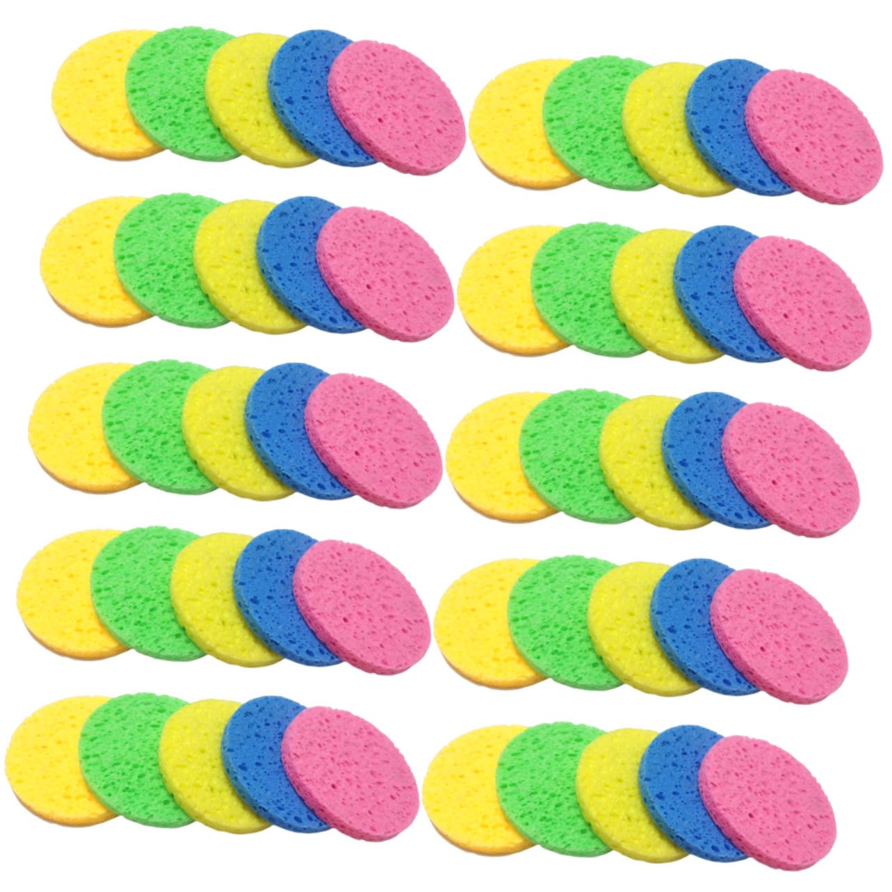 Healeved 150pezzi Spugne Per Spugnette Per Makeup Colori Esfolianti e Detergenti Per Per e Della