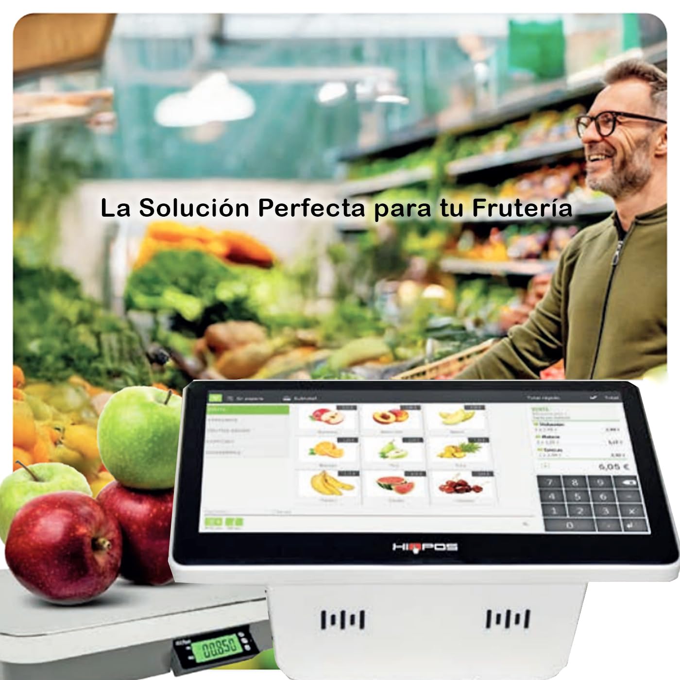 GO!! – TPV táctil autoinstalable con impresora integrada – Android 11 – Cumple ley Verifactu – 11,6” – Para bares, tiendas, restaurantes – Fácil instalación