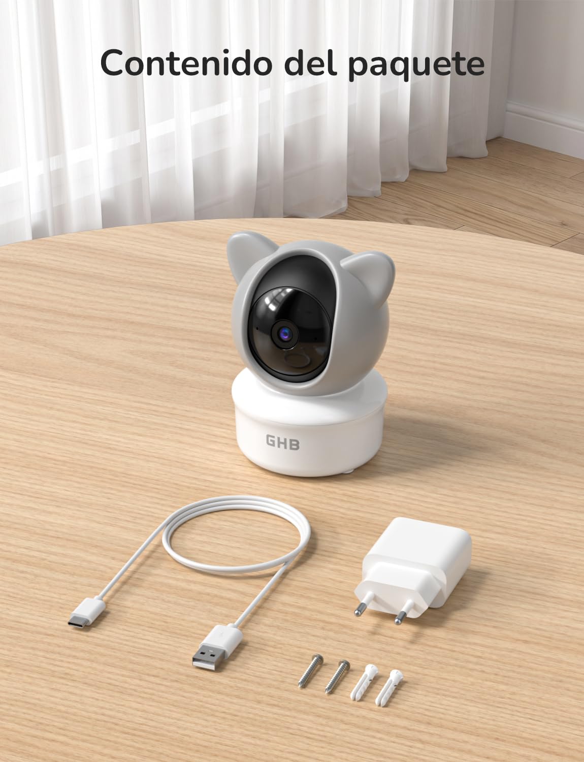 GHB Cámara Camara Vigilancia Bebe de Modelo de BABY6T