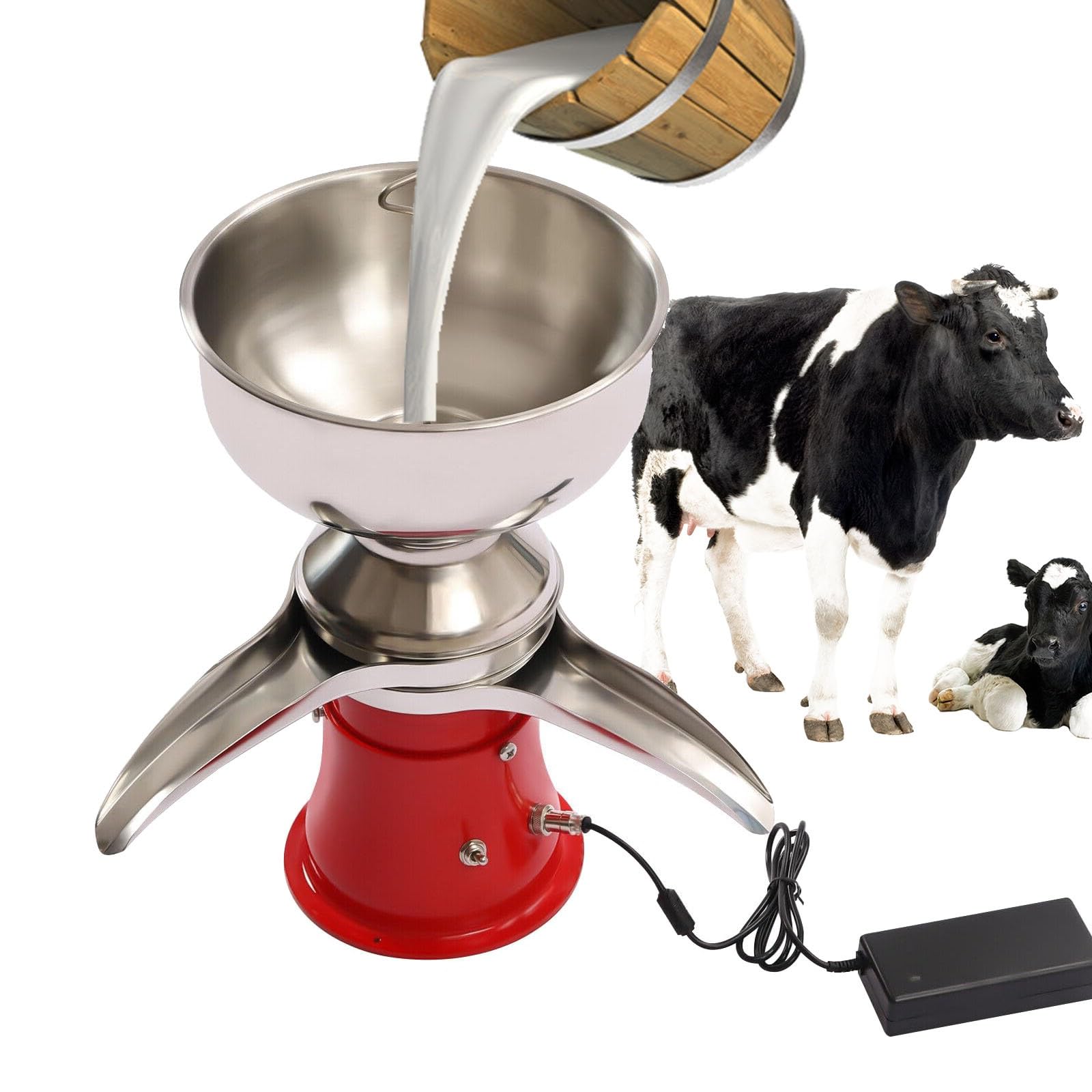 Milchabscheider für Milch- und Ziegenmilch, 50L/h Produktionskapazität zur effizienten Trennung von Kuh-, Ziegen-, Pferd-, Kamel- und Schafmilch