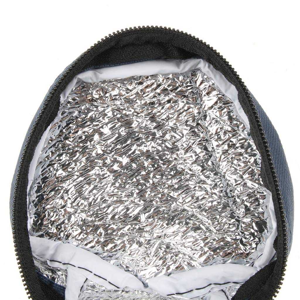 Borsa Termica Portabottiglie AHRLIC Con Tracolla - Impermeabile, Isolata, Per Bicchieri Da 32 E 40 Once, Con Tasca Per Telefono - 4