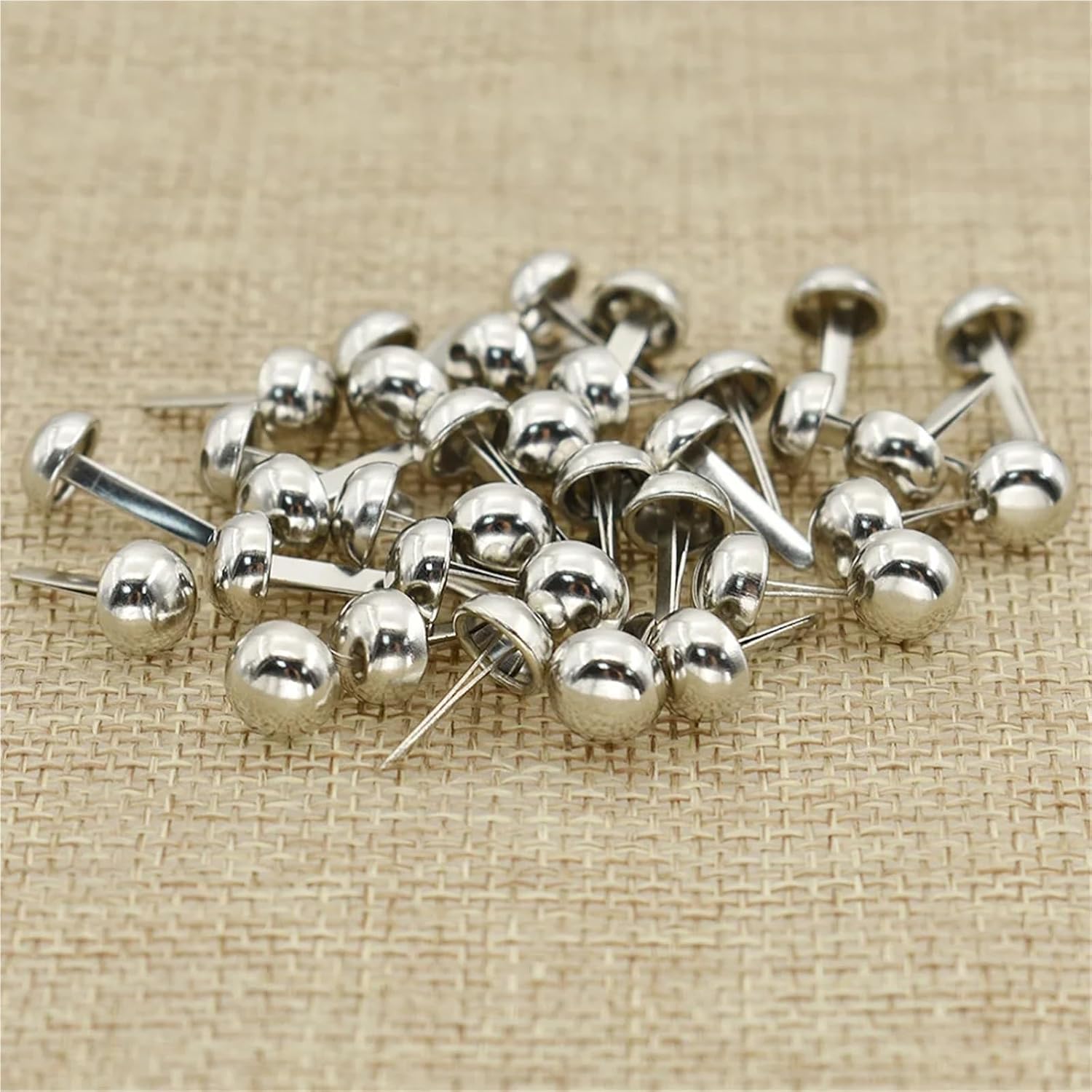 Brads 2000pcs Metal Iron Silver Gold Color Round Cap Scrapbooking Brads Set Nail DIY Handmade Craft Tools Supplies for Crafts