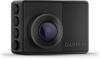 Garmin Dash Cam 67W, 1440p and Extra-Wide 180-degree FOV, Monitor Your Vehicle While Away w/ New Connected Features, Voice Control, Compact and Discreet (International Version)