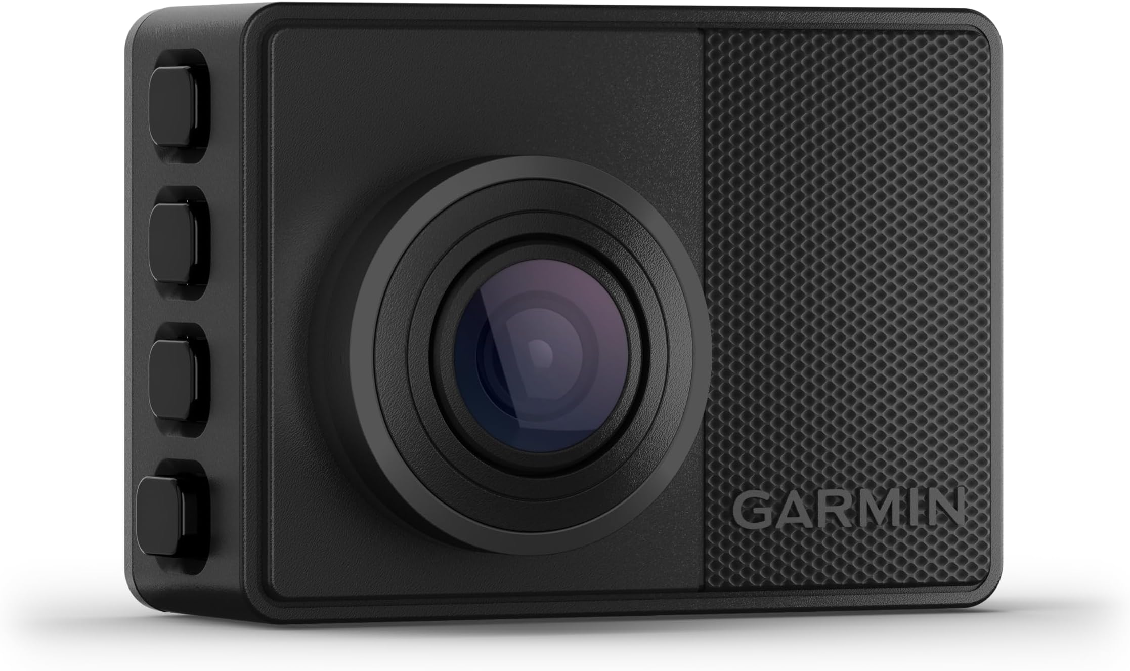 Garmin Dash Cam 67, 1440p HD Video, 180-degree Field of View, Voice Controlled, Pocket Size Dash Camera, Automatic Recording, Incident Detection with GPS, Dual USB charger included