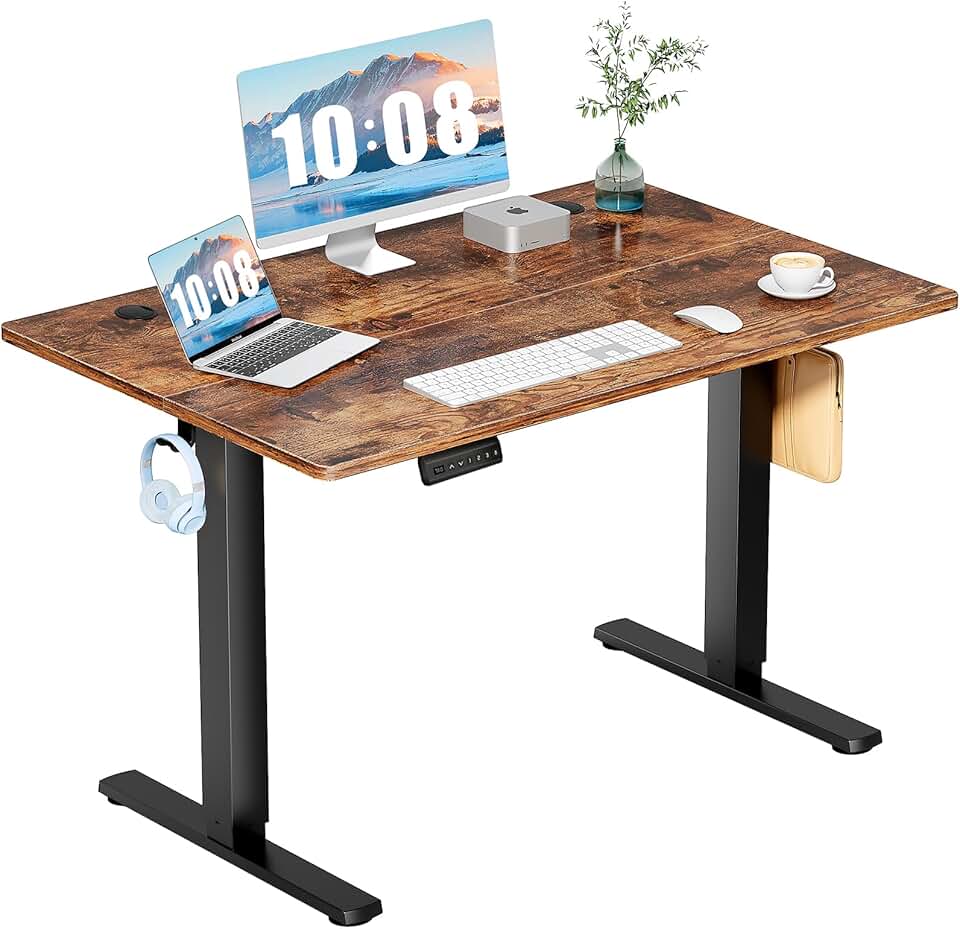 DUMOS 48 Inch Electric Standing Desk Height Adjustable