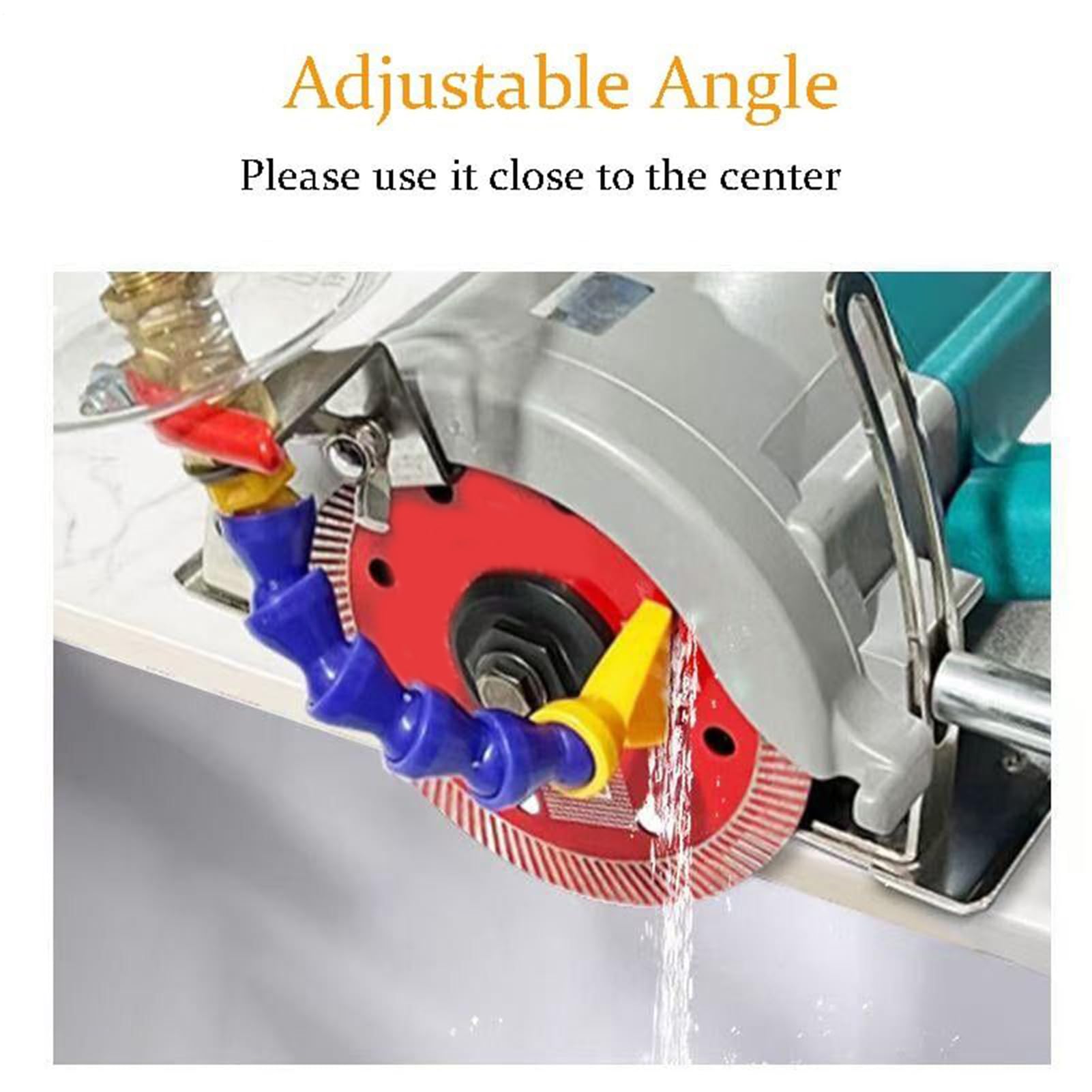 Pulvérisateur d'eau pour machine de découpe, dépoussiérant pour machine de découpe – Système de brumisation haute précision avec embout collecteur de 500 ml pour atelier de fraisage et de meulage