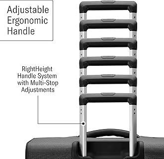 Samsonite UpLIFT Lightweight Large Checked Softside Luggage with Spinner Wheels - Expandable - Airline-Approved, Polyester Soft Suitcase for Ultra Light Travel - Black