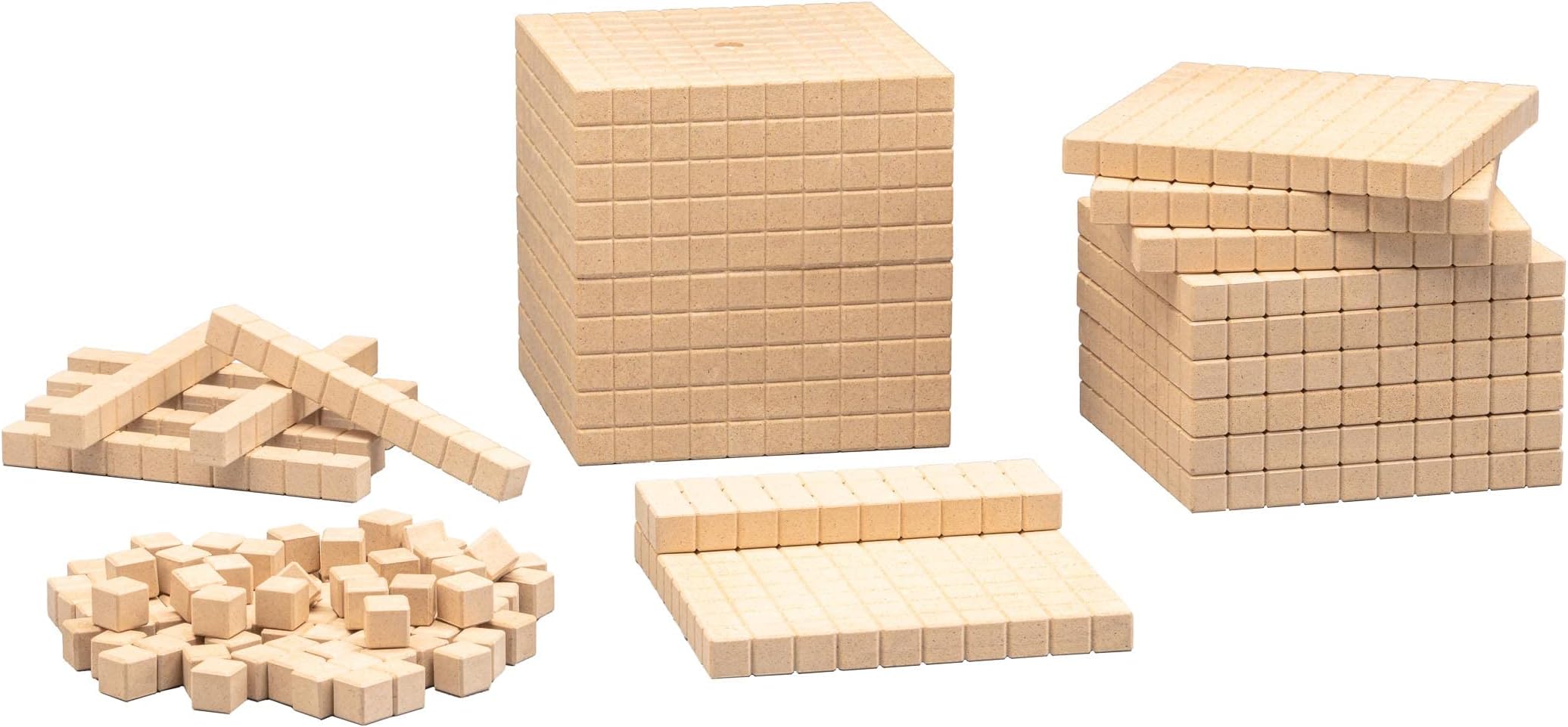 WISSNER Decimal Dice Math Cubes Rake Blocks of 21 School Quality