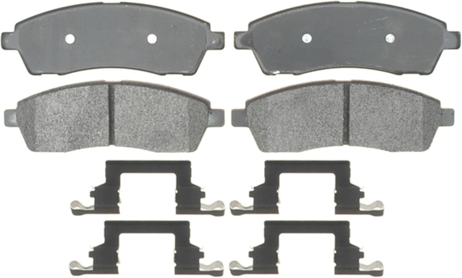 ACDelco Silver 14D824M (19286119) Semi-Metallic Front Disc Brake Pad Set