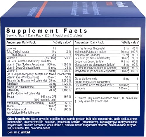 Miniatura 9 de Orthomol Immun Vial, Suplemento de apoyo inmunológico, cápsula de suministro de 30 días, vitaminas A, B, C, D, E, zinc, yodo