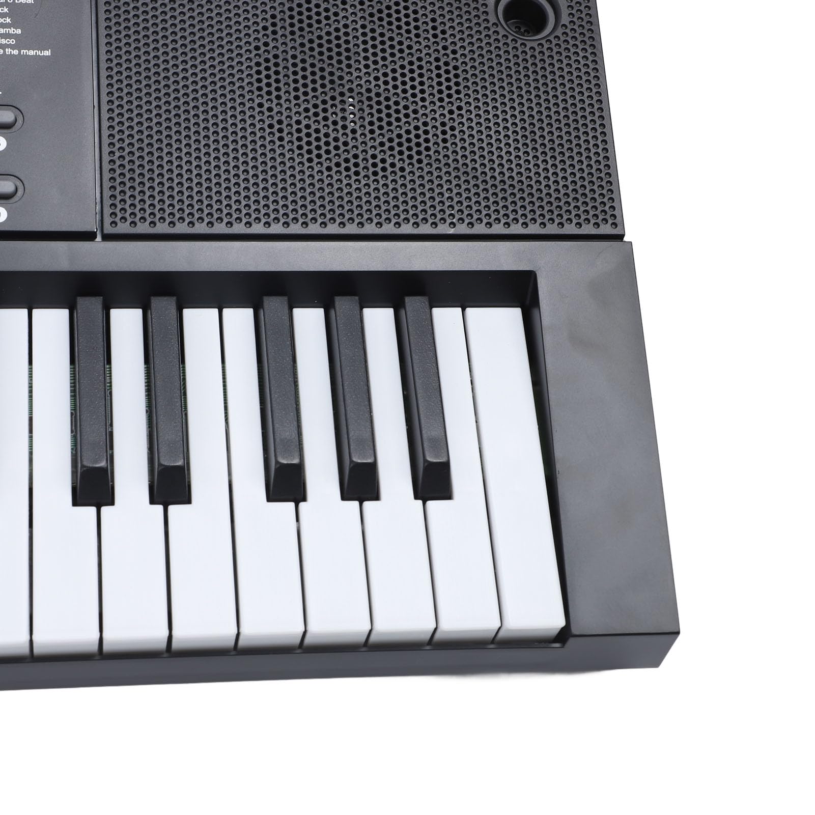 Pianoforte con Tastiera Elettronica a 61 Tasti con Microfono, Display LED, Tasti Luminosi, Alimentatore USB per Principianti