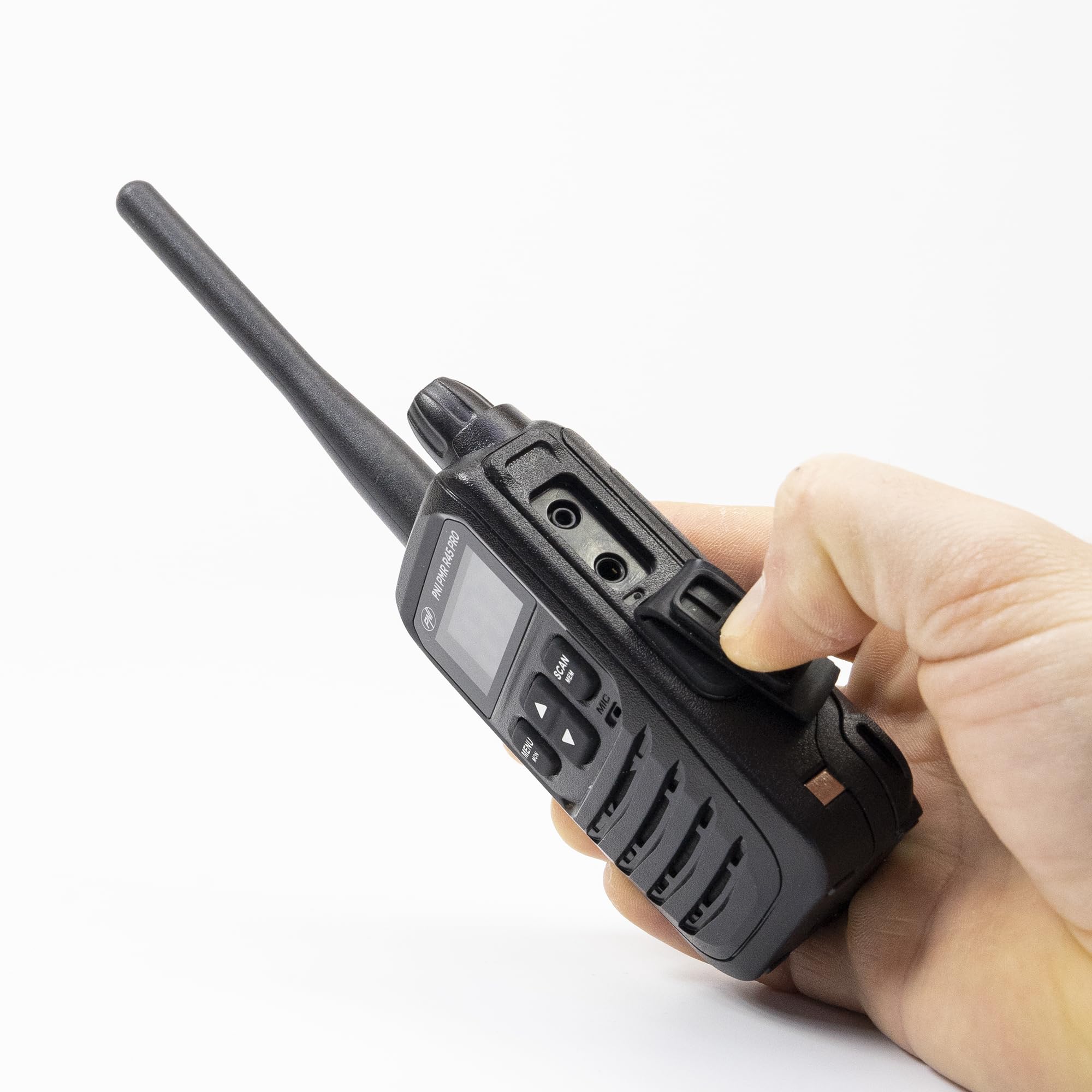 Kit de 2 Estaciones de Radio portátiles PNI PMR R45 Pro 446MHz, 0.5W, 99CH programable, 16 PMR, VOX, Tot, BCL, Scan, Roger Beep
