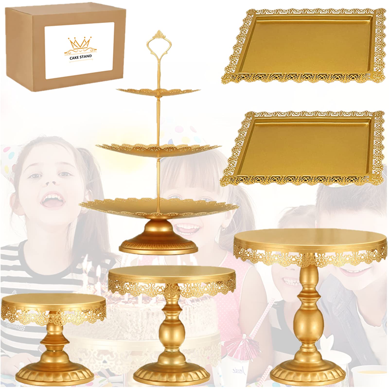 Buy Cake Stand Gold Cake Stand Wedding Cake Stand Cake and Cupcake