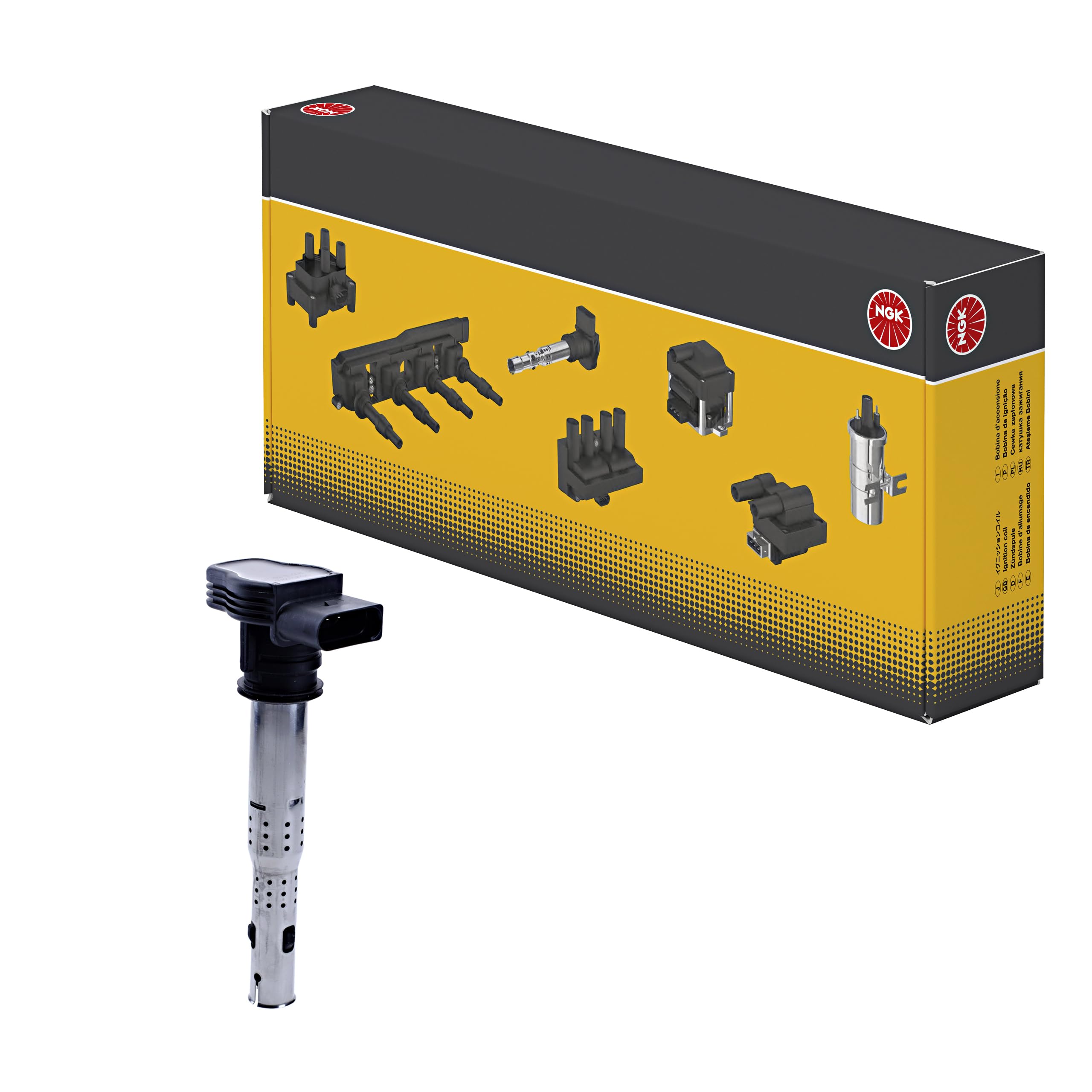 NGK Ignition Coil - U5015 (NGK48042) Plug Top Coil - Single