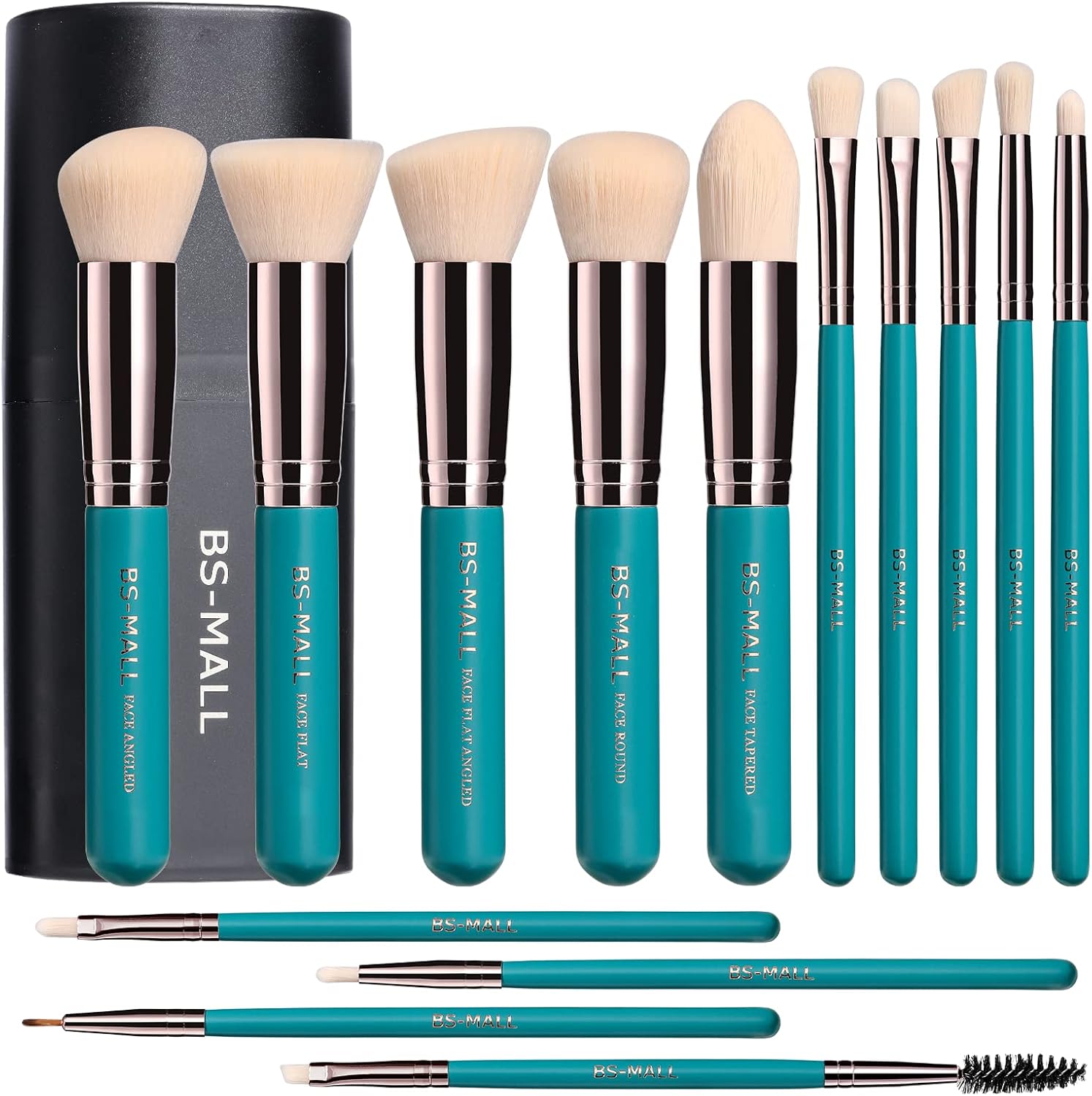 Makeup Brushes BSMALL Premium Synthetic Foundation Powder Concealers