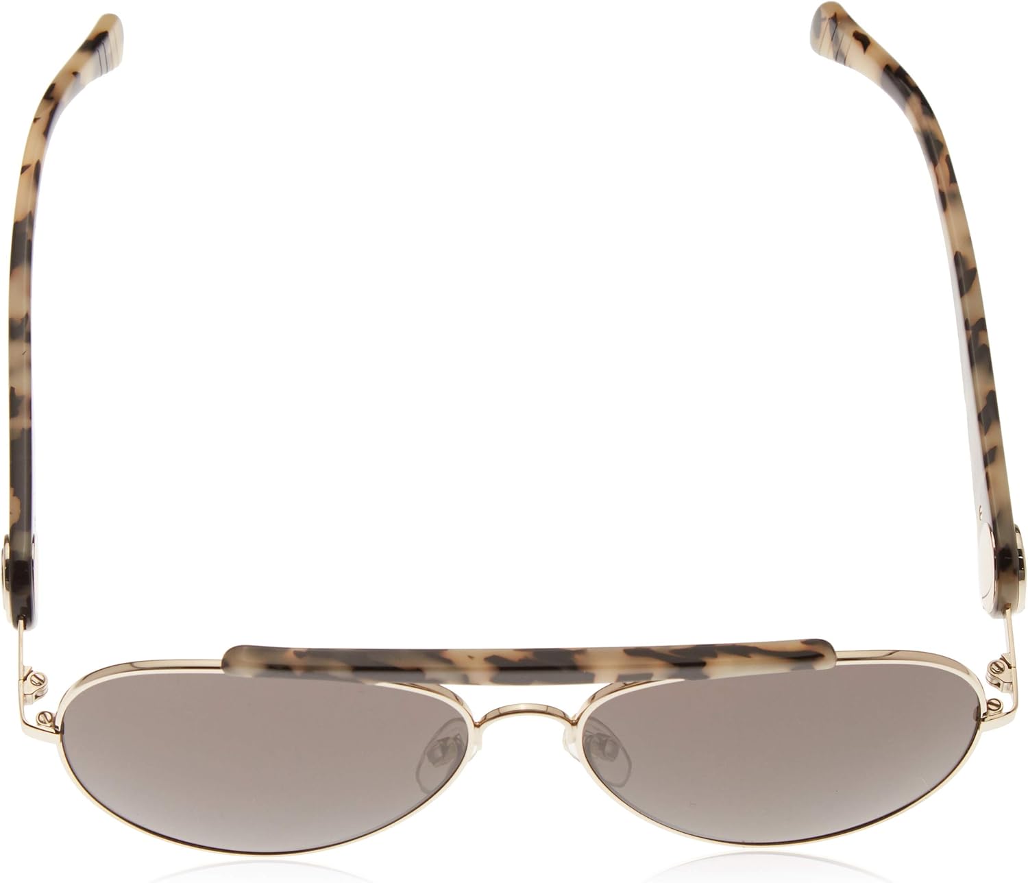 Tommy Hilfiger Sunglasses (Safilo Group) Women's Gigi Hadid Aviator Sunglasses, Gold Havana/Brown Gray, 58 mm