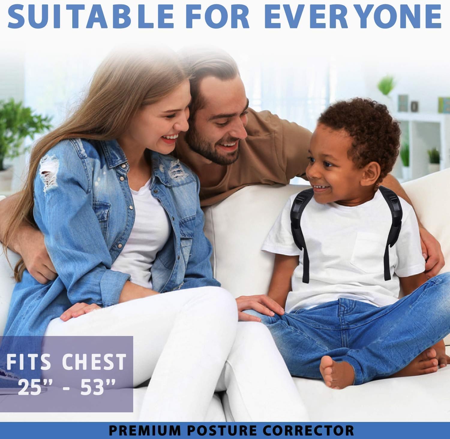 Posture Corrector for Men and Women, Upper Back Brace for Clavicle Support, Adjustable Back Straightener and Providing Pain Relief from Neck, Back & Shoulder. (Universal) : Health & Household