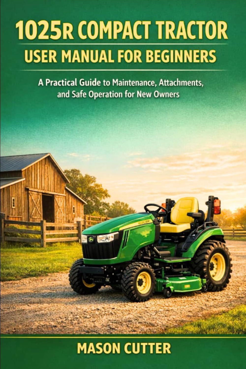 1025R COMPACT TRACTOR USER MANUAL FOR BEGINNERS: A Practical Guide to Maintenance, Attachments, and Safe Operation for New Owners