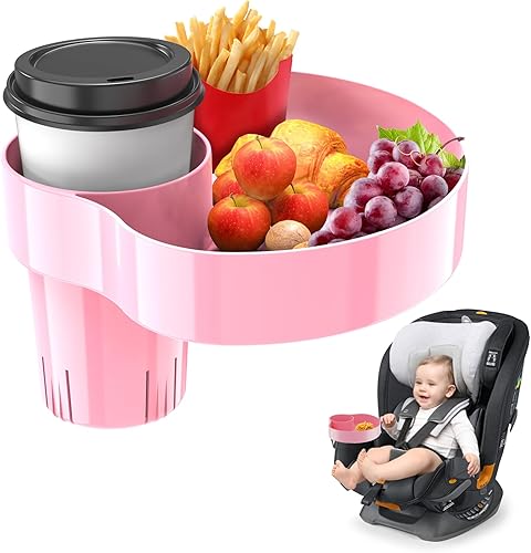 Bandeja de asiento de automóvil para niños, bandeja de viaje con portavasos para niños pequeños, soporte para bocadillos para alimentos para viajes disponible en Yaxa Colombia