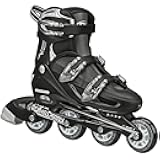 Roller Derby V-Tech 500 Adjustable Performance Inline Skates for Men, Women, Kids, Teens