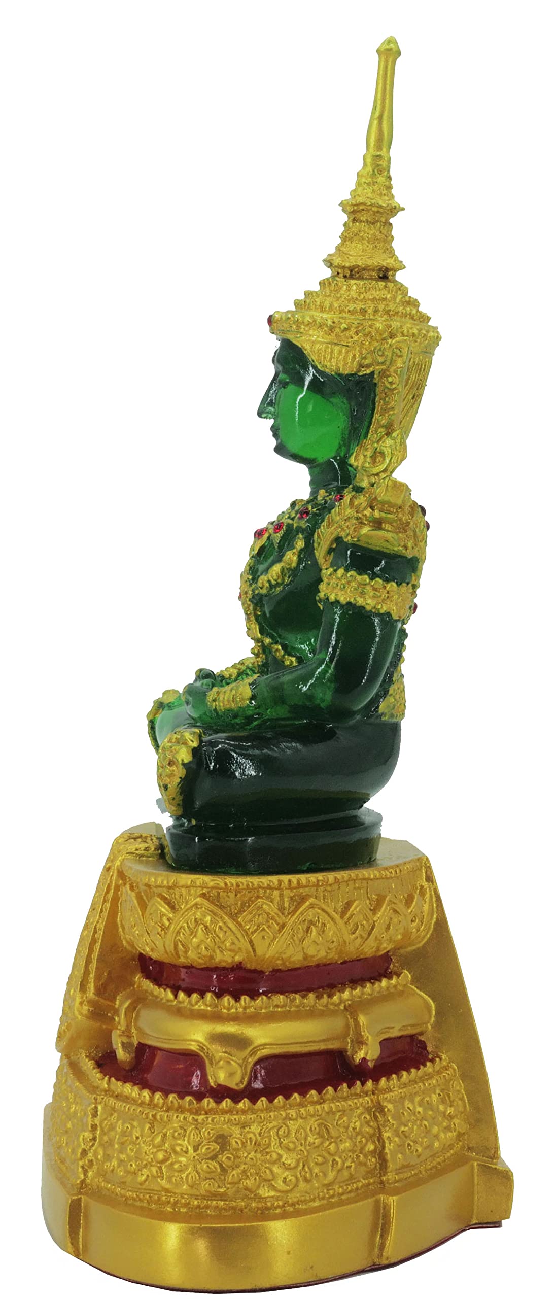 金？とエメラルド？で出来た小さなBuddha タイ王国で購入