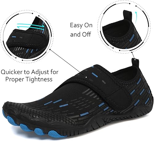 Miniatura 4 de Zapatos de Agua para Hombres y Mujeres de Secado Rápido Descalzos para Natación Playa Piscina Zapatos Acuáticos Calcetines de Yoga Acuáticos para