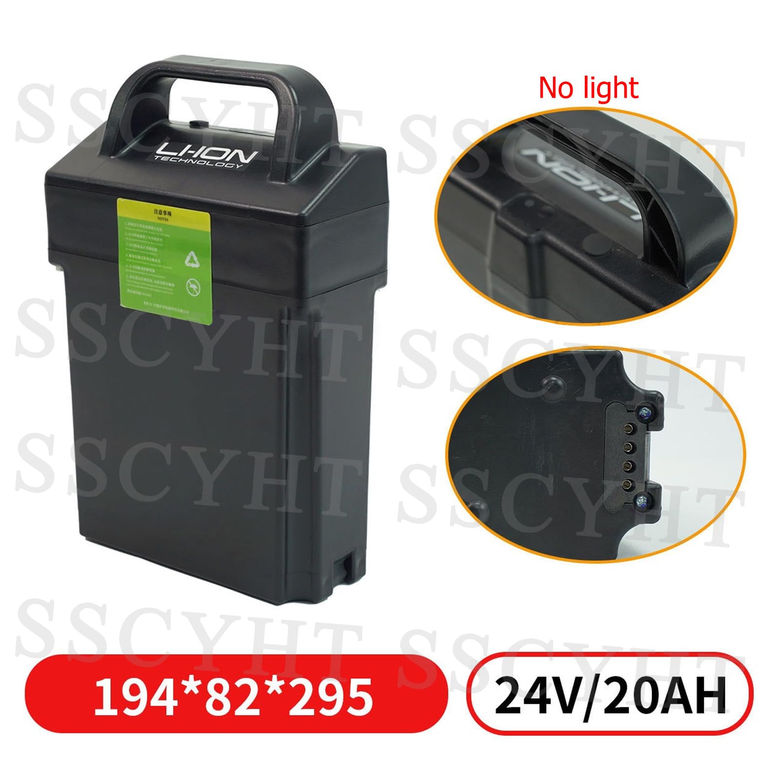 24-Volt-LiFePO4-Akku 24V 20Ah für elektrischen Hubwagen (passend für EPT12-EZ/MT12/EPL1531 Gabelstapler-Kit)