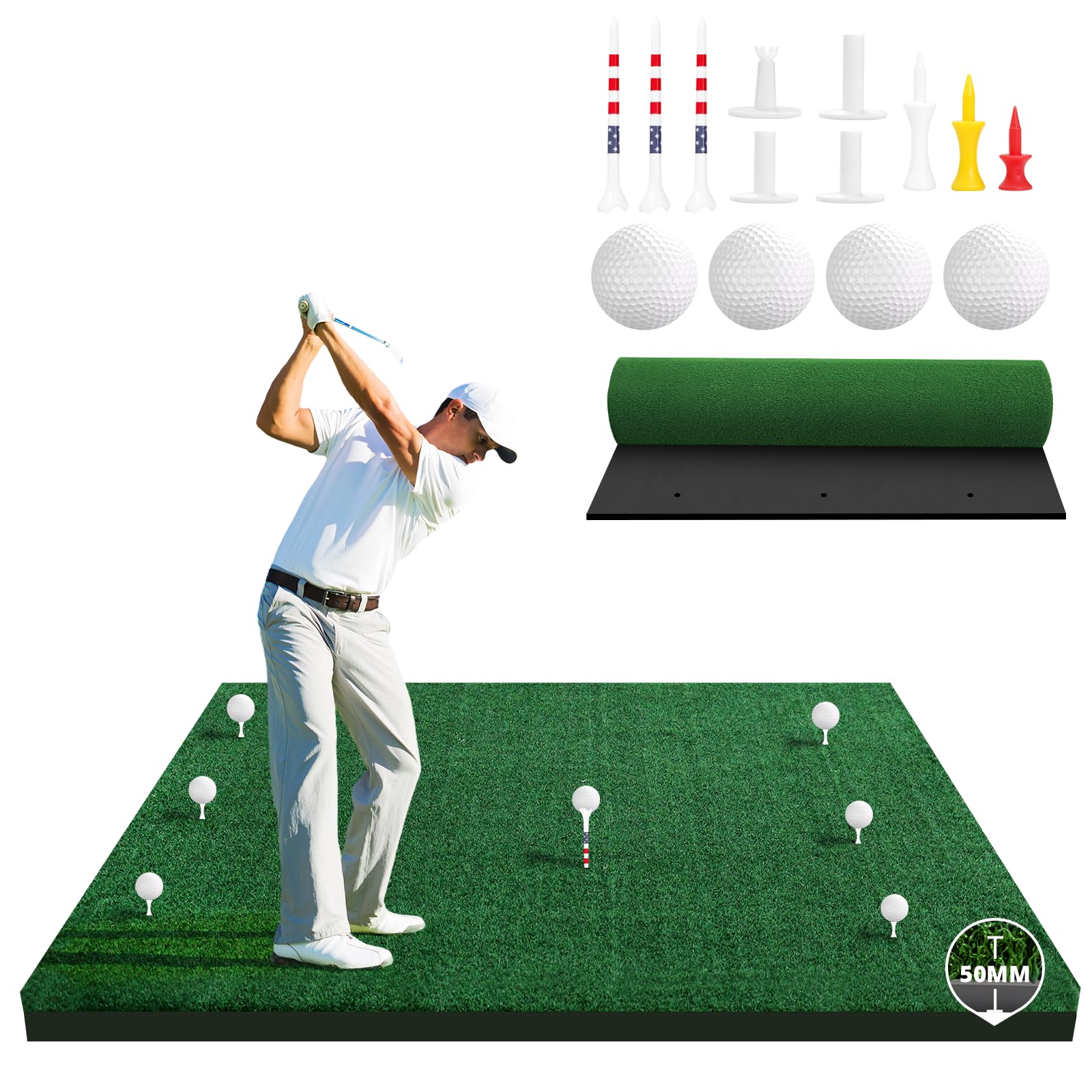 Photo 1 of LemiKeda Golf Hitting Mat 4x5 FT