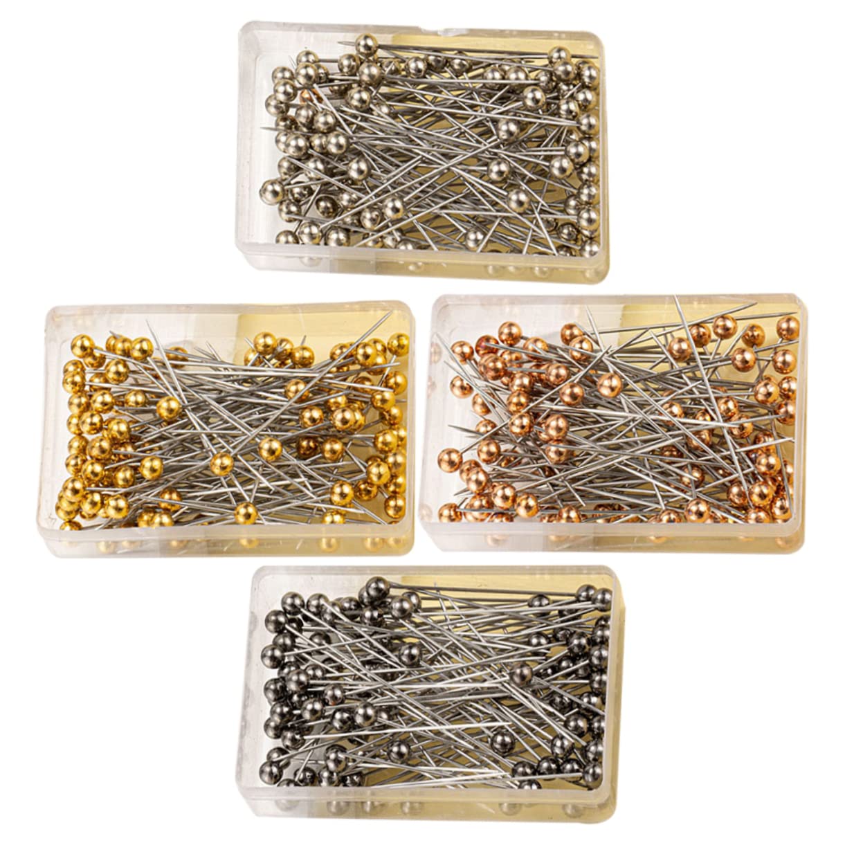 ARTIBETTER 400pcs Ball Head Straight Pins for Crafts Boutonniere Flower Pin Corsage Sewing Tool Sewing Decorative