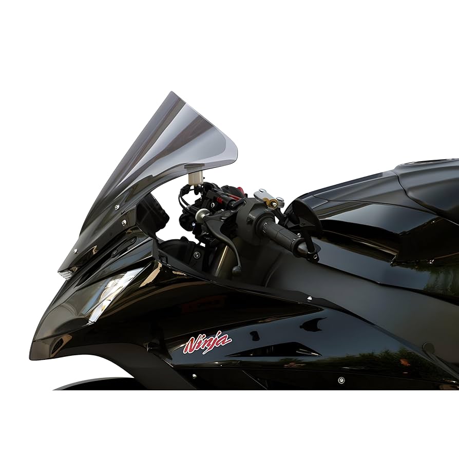 Amazon.com: MRA Double-Bubble RacingScreen Windshield for