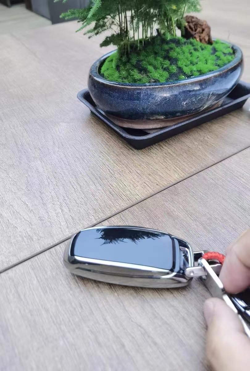 Cover Per Chiave VW 2018-2024 - Custodia Protettiva In TPU Morbido Con Portachiavi, Colore Viola - Foto 9