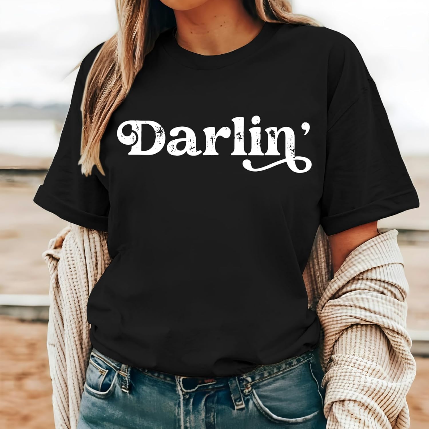 Western Shirts for Women,Boho Cowgirl T Shirts Vintage Rodeo Graphic Tees Short Sleeve Casual Tops Vacation Outfit - Image 2