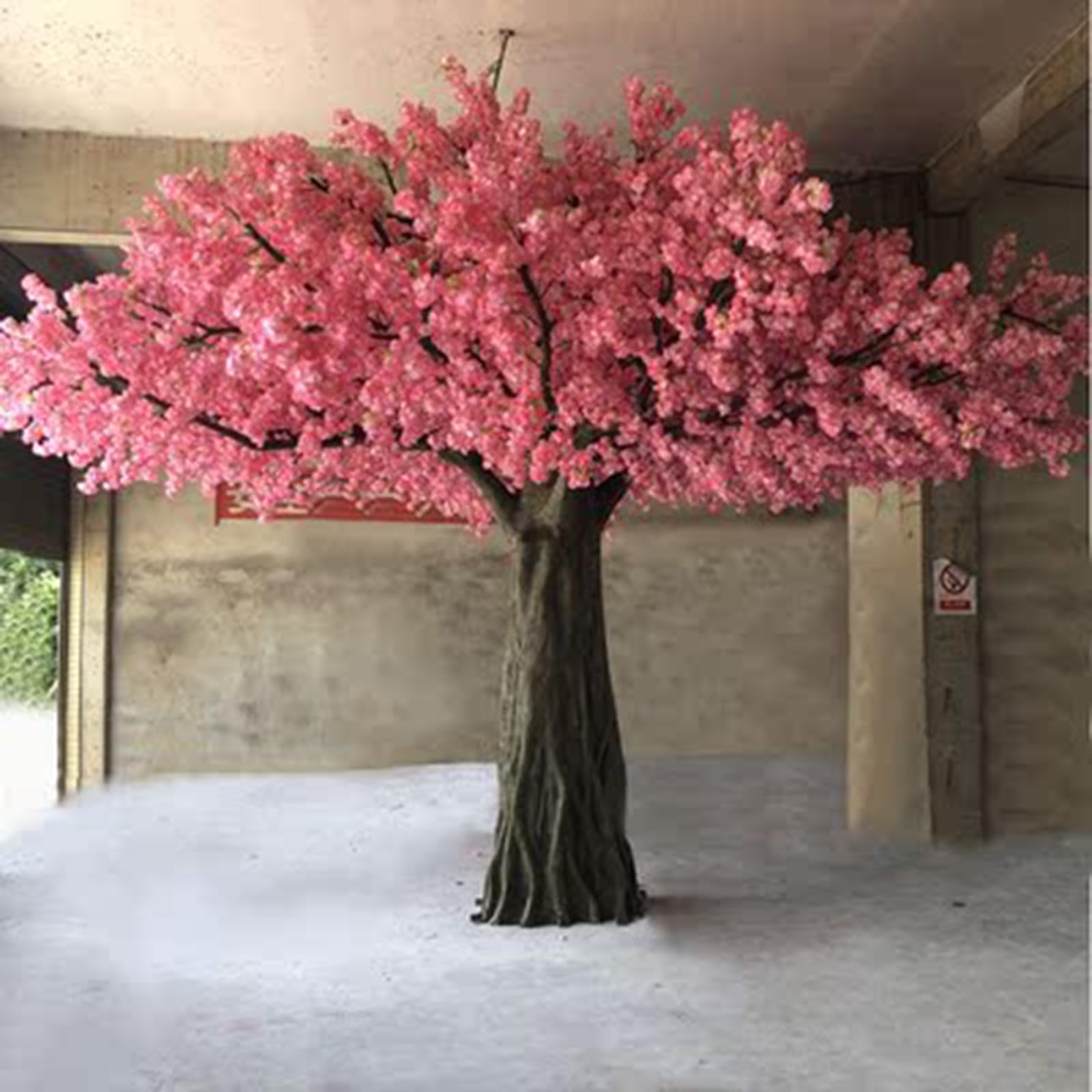 Buy Artificial Tree, Fake Cherry Blossom Trees Pink Decor Fake Sakura