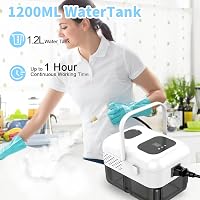 Agrdeed 2500W Kézi Gőztisztító 3.0 Bar Nyomás 1200ml Tartály 8 Tartozékkal 2