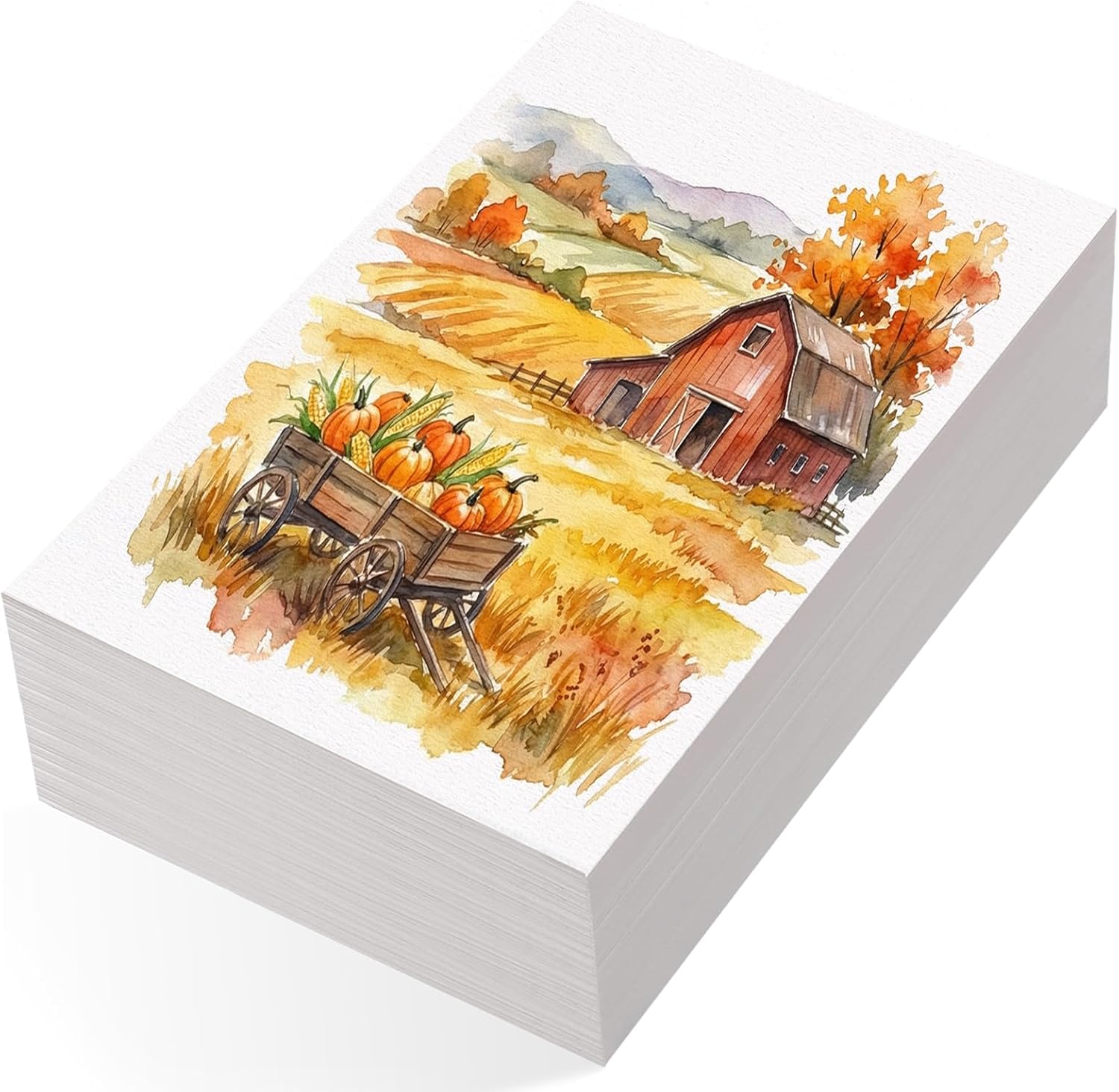 240 Sheets Watercolor Paper Bulk, 110 lb/230 GSM Cold Press Paper White Water Color Paper for Drawing Wedding Gift Cards(8.5x11 Inch)